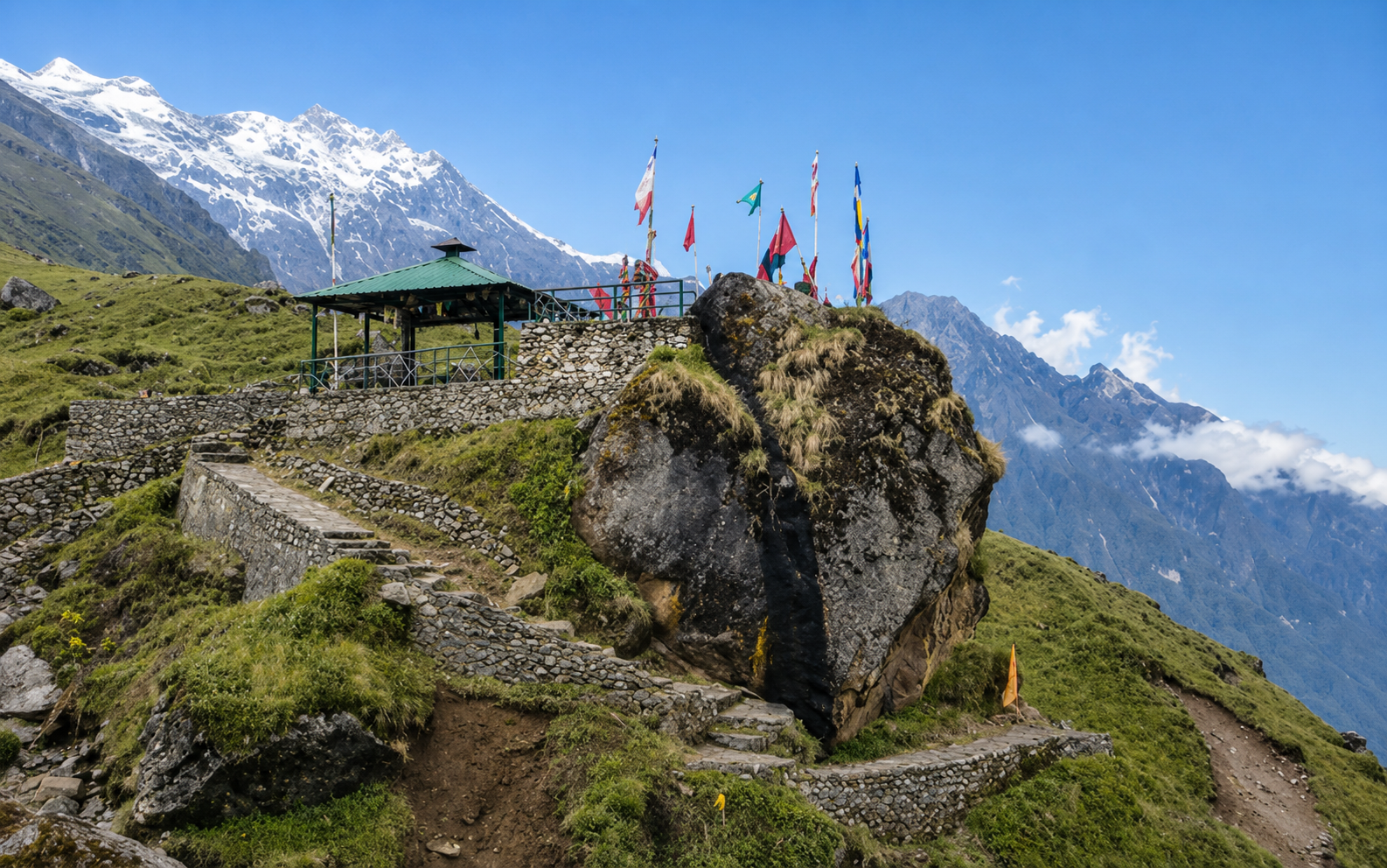 Bhairavnath Temple in the Kedarnath pilgrimage circuit